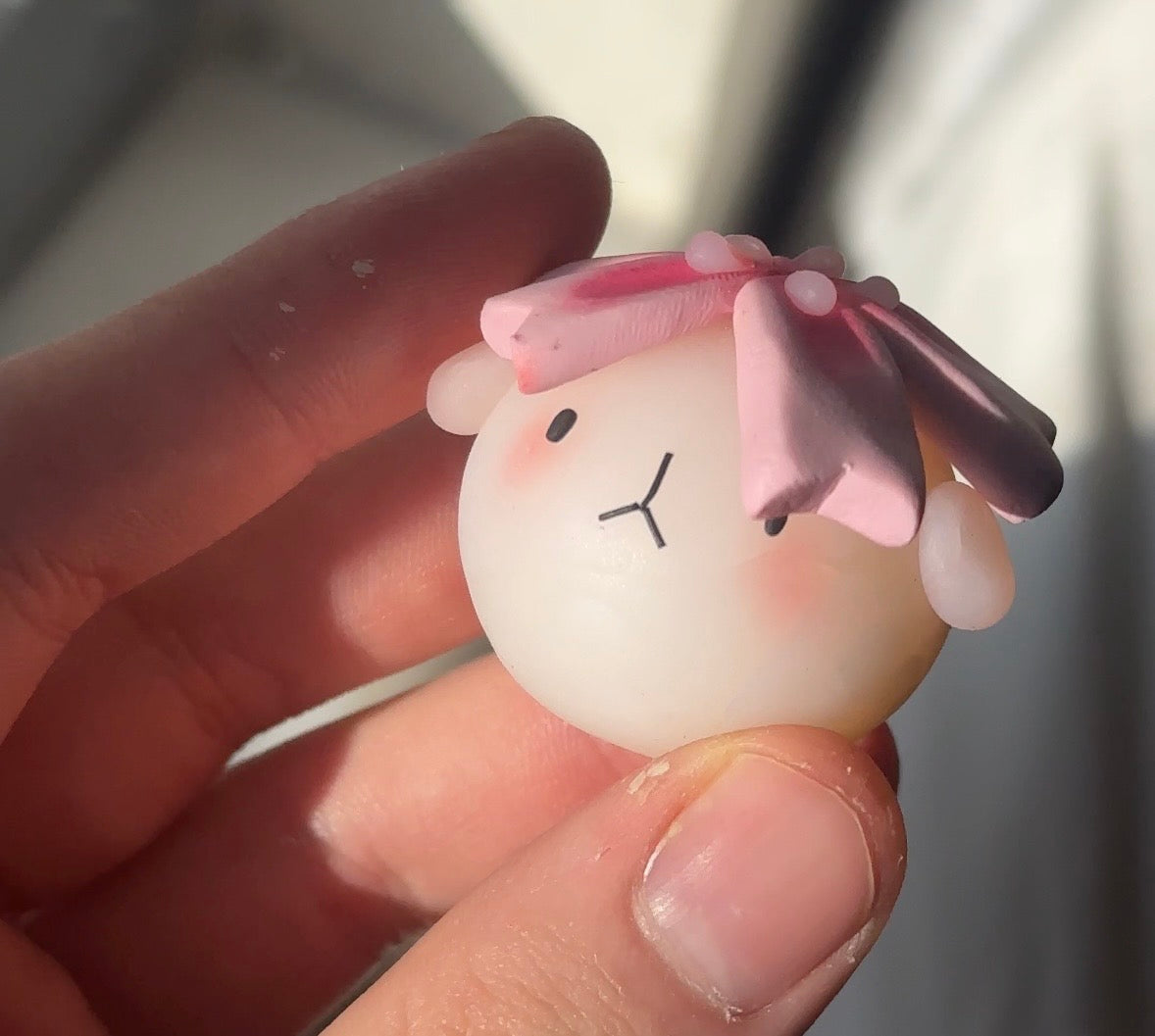 Sakura Ghost Desk Friend